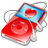 iPod Video Red Favorite Icon 48x48 png